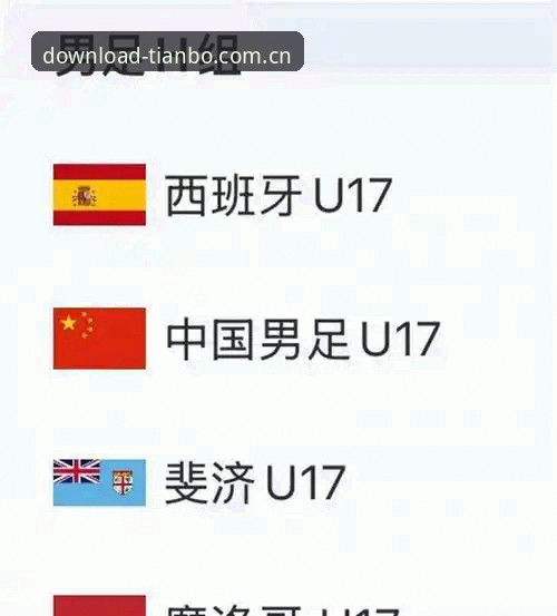 西班牙vs摩洛哥vs斐济：U17世界杯男足H组实力对比，天博老用户带你深度解析